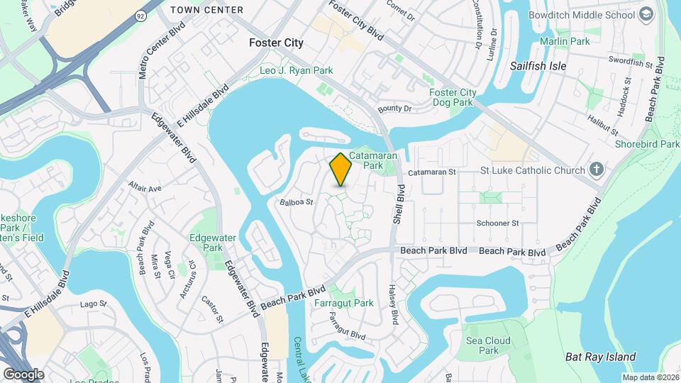 972 Diaz Ln Map and Location Details