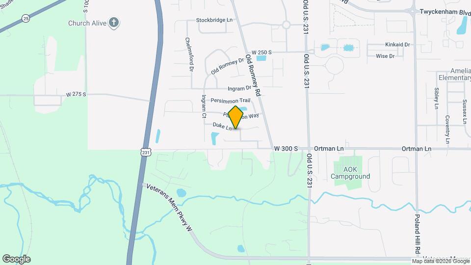 307 Duke Ln Mapa y Detalles de la Ubicación