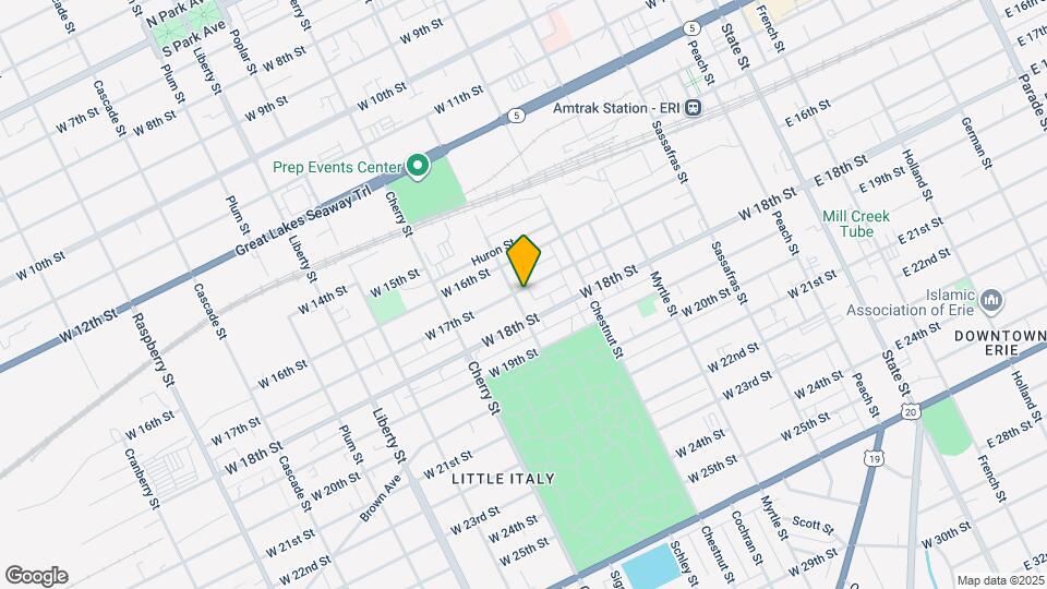 457 W 17th St Map and Location Details