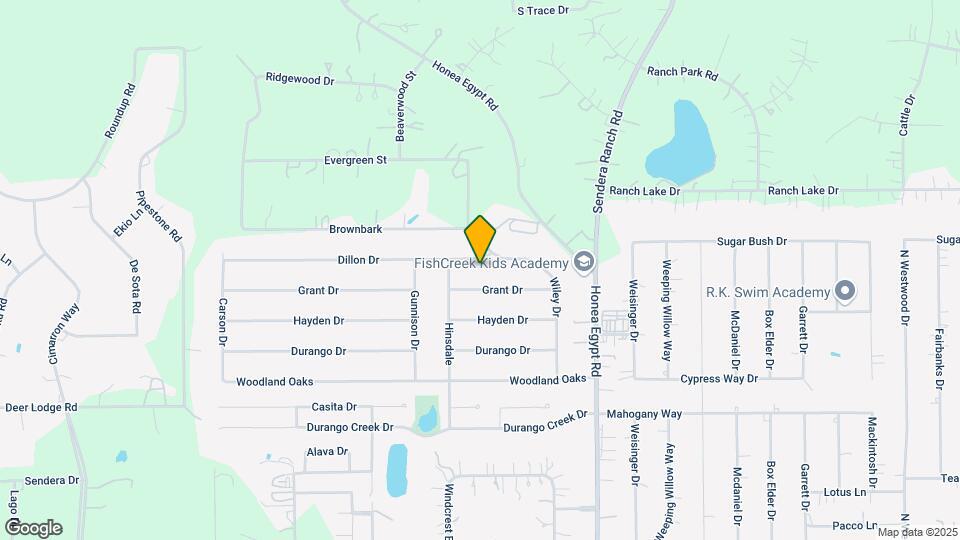 6611 Dillon Dr Map and Location Details