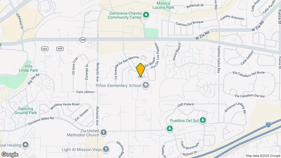 2911 Avenida Alamosa Map and Location Details