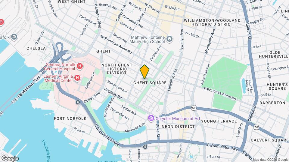 839 Botetourt Gardens Map and Location Details