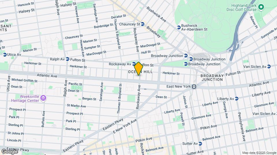 190 Rockaway Ave Map and Location Details