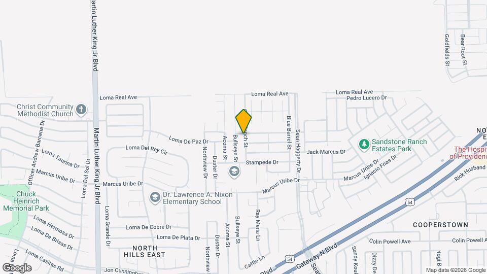 11313 Cattle Ranch St Map and Location Details