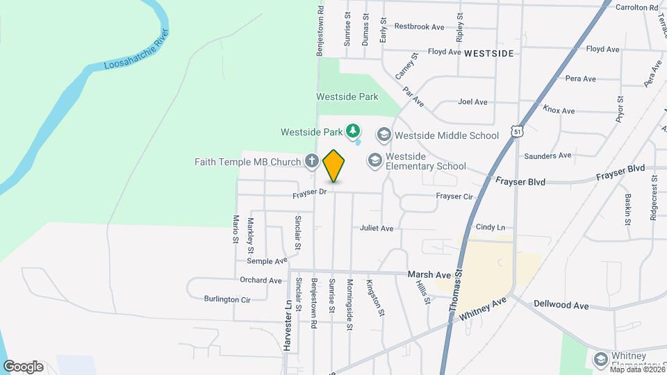 720 Frayser Dr Map and Location Details