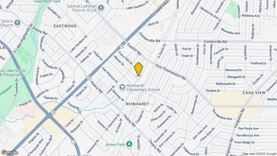 1440 Moran Dr Mapa y Detalles de la Ubicación