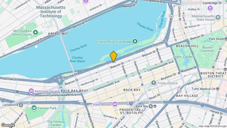 316 Beacon St, Unit 2 Map and Location Details
