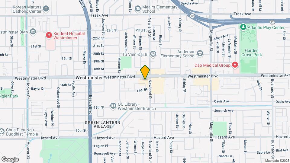 14041 Newland St Mapa y Detalles de la Ubicación
