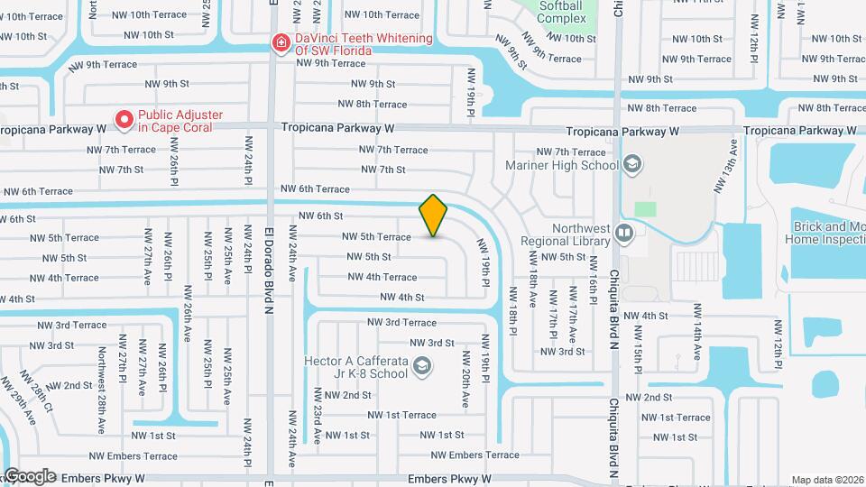 2022 NW 5th Terrace Map and Location Details