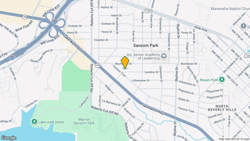 5718 Landino St Map and Location Details