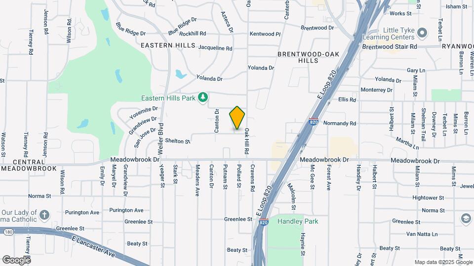 6113 Shelton St Map and Location Details