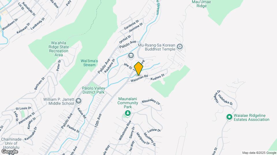 2260 Waiomao Rd Map and Location Details