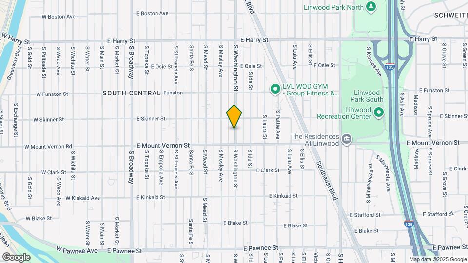 1931 S Washington Ave Map and Location Details