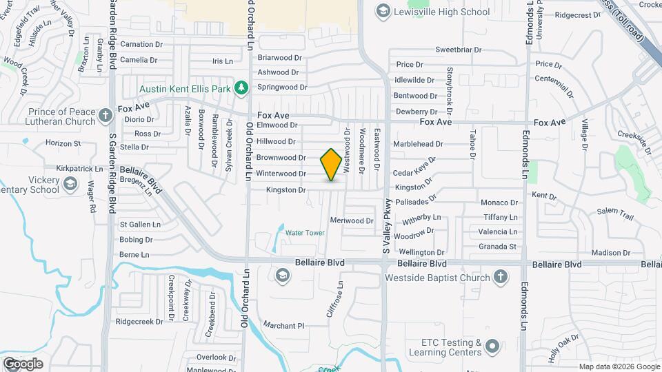 1025 Kingston Dr Map and Location Details