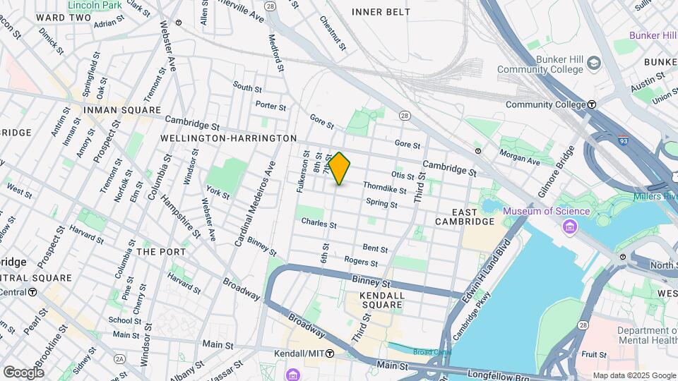 60 6th St, Unit 1 Map and Location Details