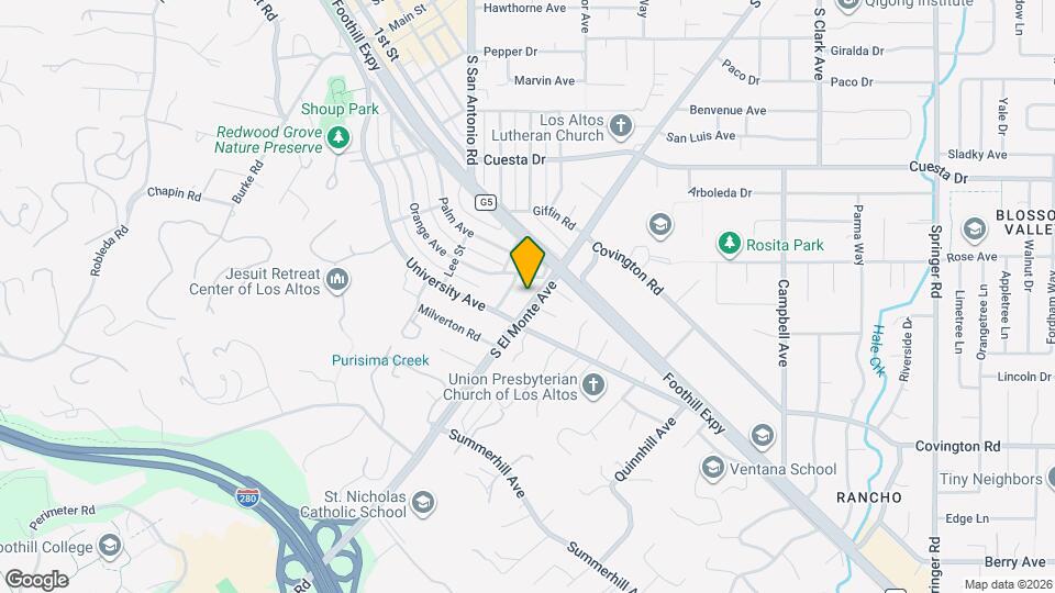 752 S El Monte Ave Mapa y Detalles de la Ubicación
