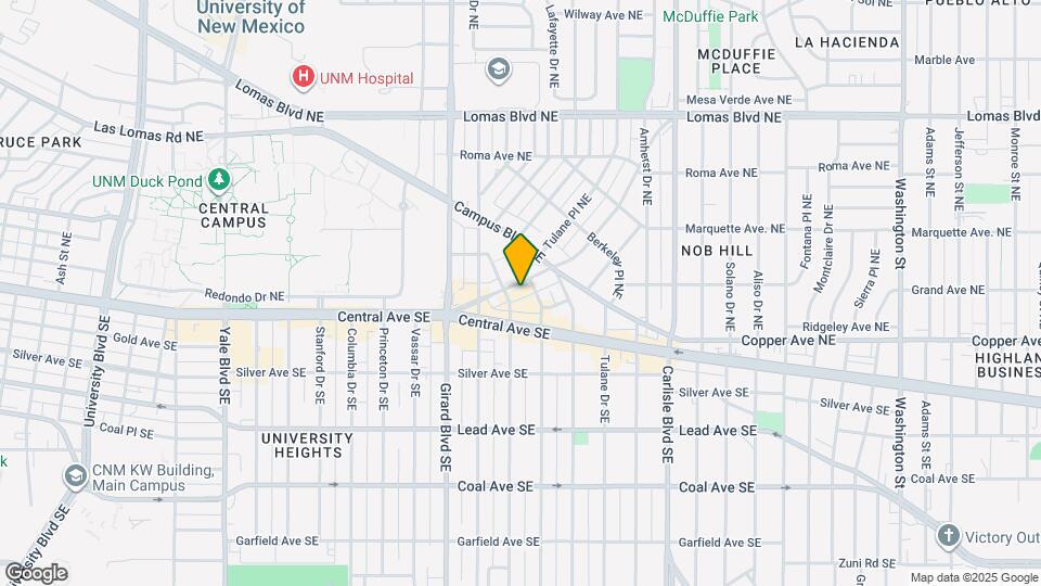 3106 Monte Vista Blvd NE Mapa y Detalles de la Ubicación