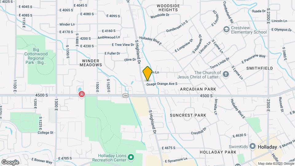 1765 E Osage Orange Ave Map and Location Details