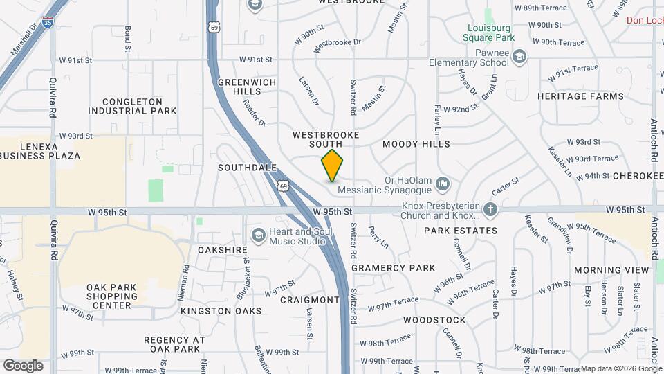 9425 Goddard Mapa y Detalles de la Ubicación