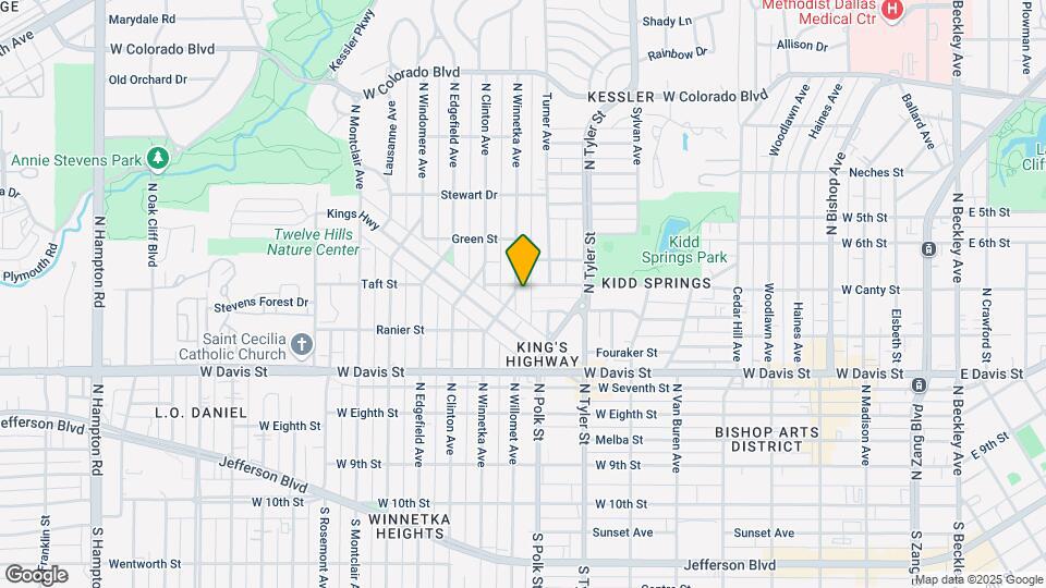 732 N Winnetka Ave Map and Location Details