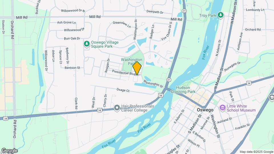 116 Presidential Blvd Map and Location Details