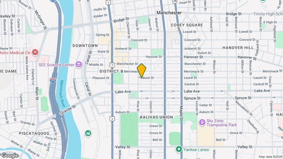 61 laurel St Mapa y Detalles de la Ubicación