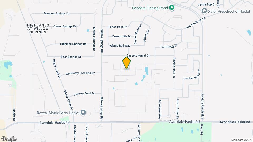 1633 Whitworth Dr Map and Location Details