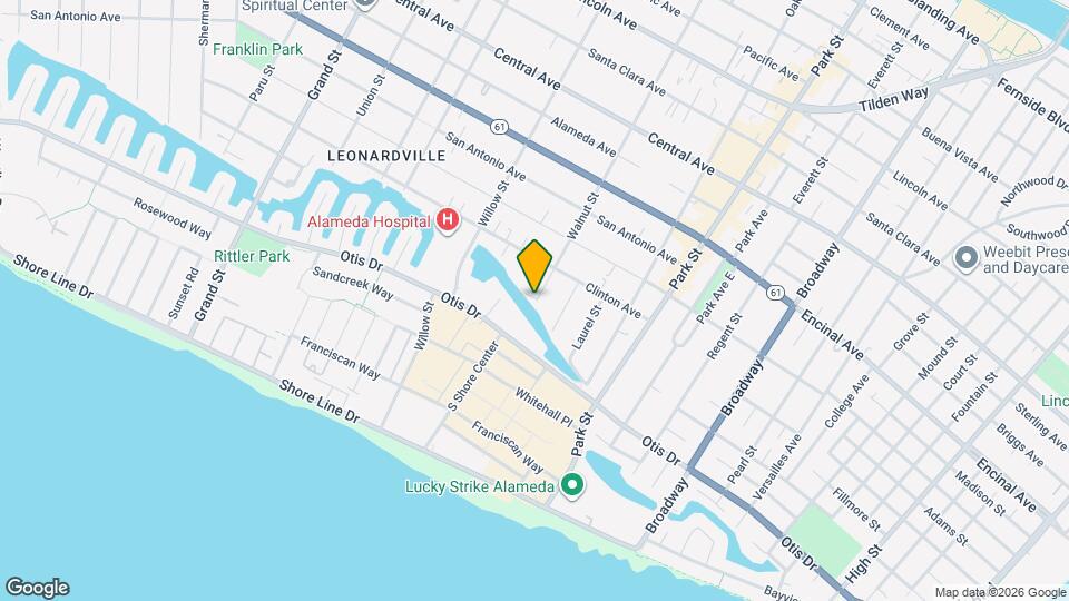 867 Walnut St Mapa y Detalles de la Ubicación