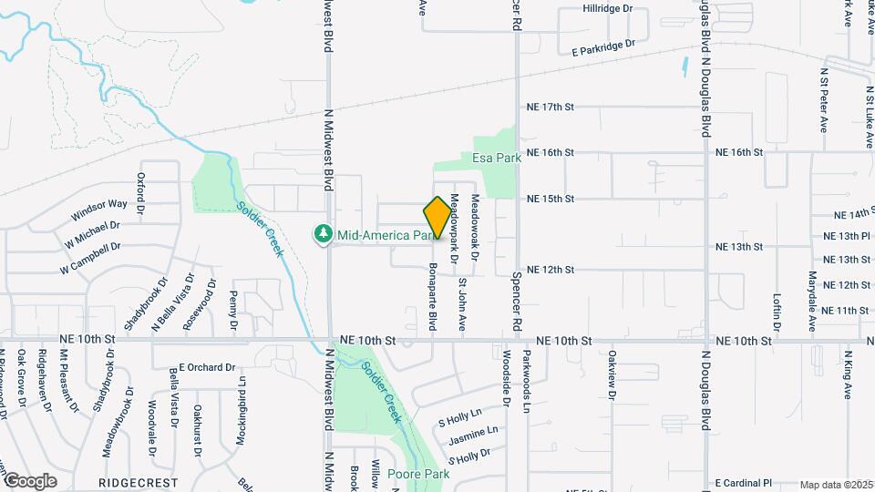 4320 Bonaparte Blvd Map and Location Details