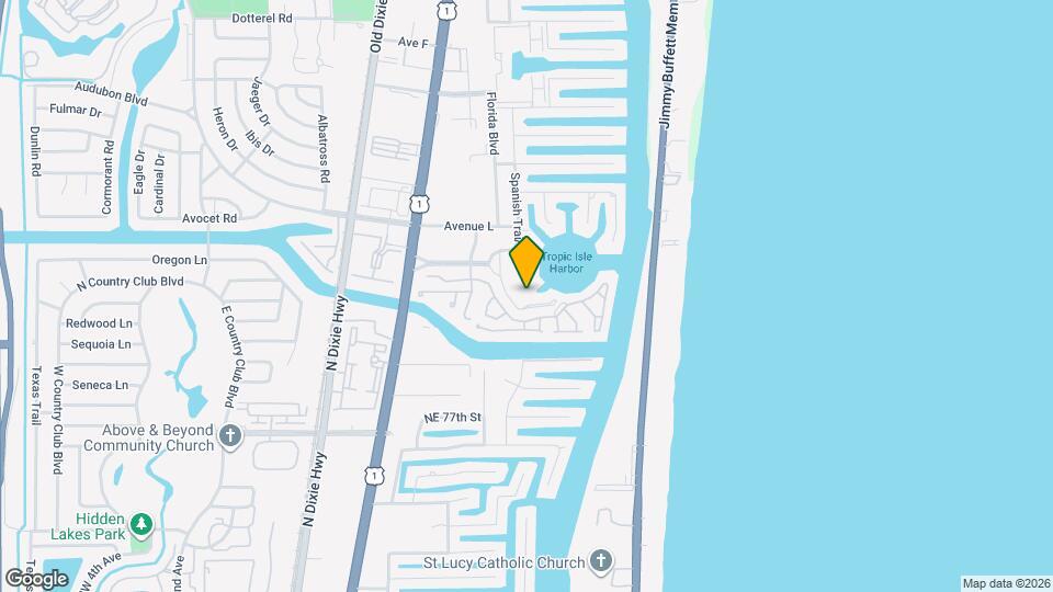921 Spanish Cir Map and Location Details