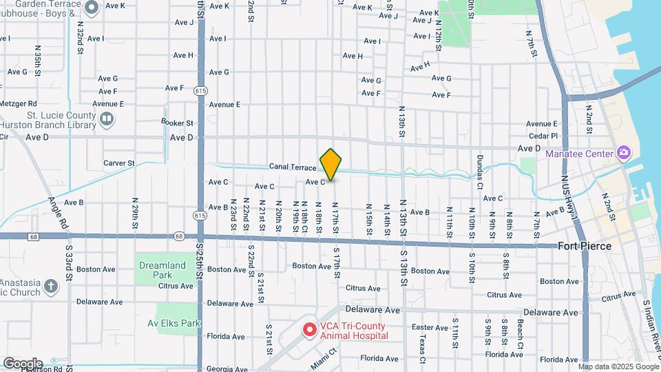 315 N 17th St Map and Location Details