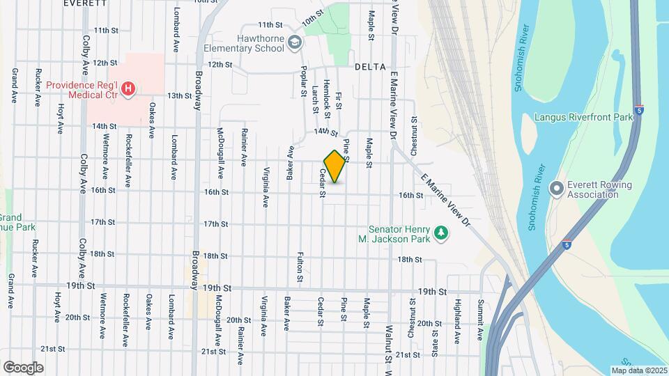 2811 16th St Map and Location Details