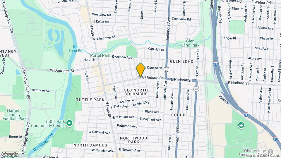 191-199 E Hudson St Mapa y Detalles de la Ubicación