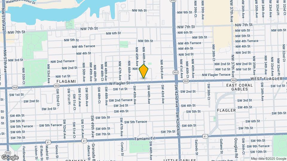 4401 W Flagler St Mapa y Detalles de la Ubicación