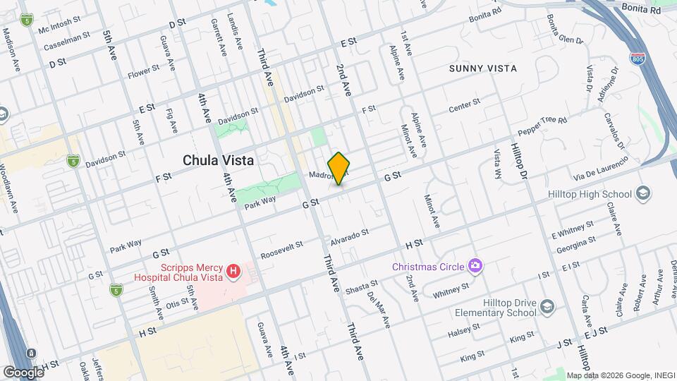 265 G St Map and Location Details