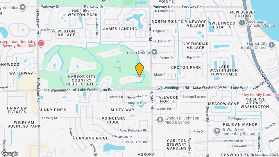 2145 Golf Isle Dr Map and Location Details