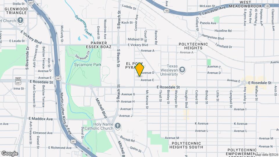 2717 Avenue I Map and Location Details