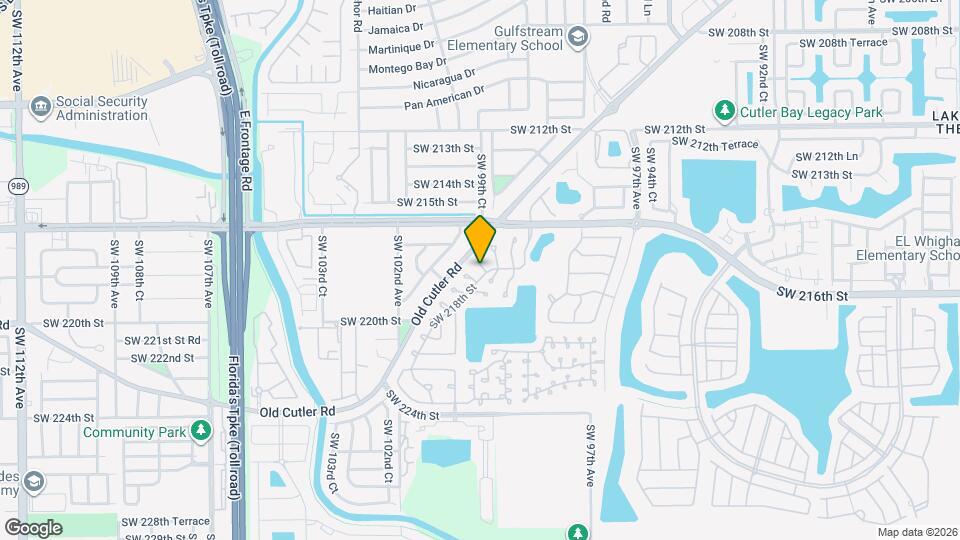 21738 SW 99th Ct Map and Location Details