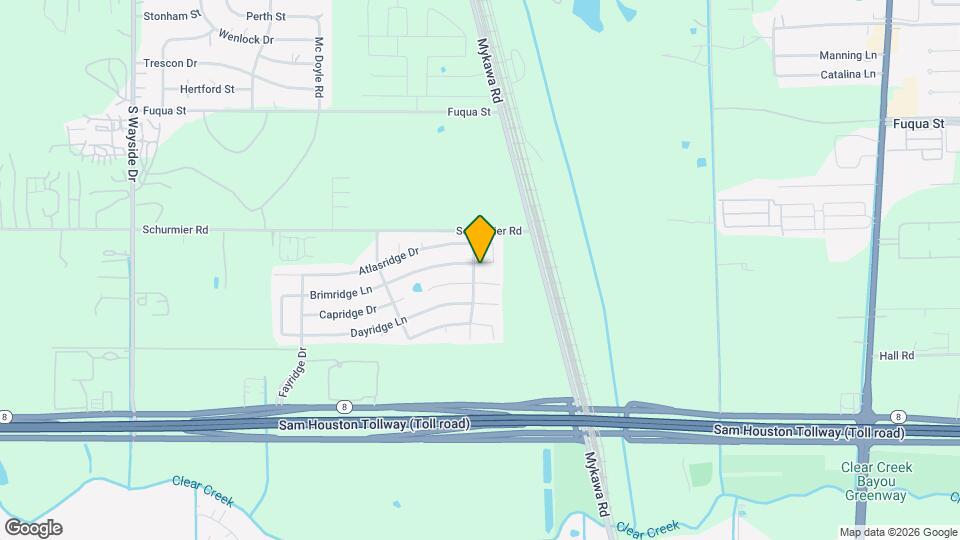 6806 Brimridge Ln Map and Location Details