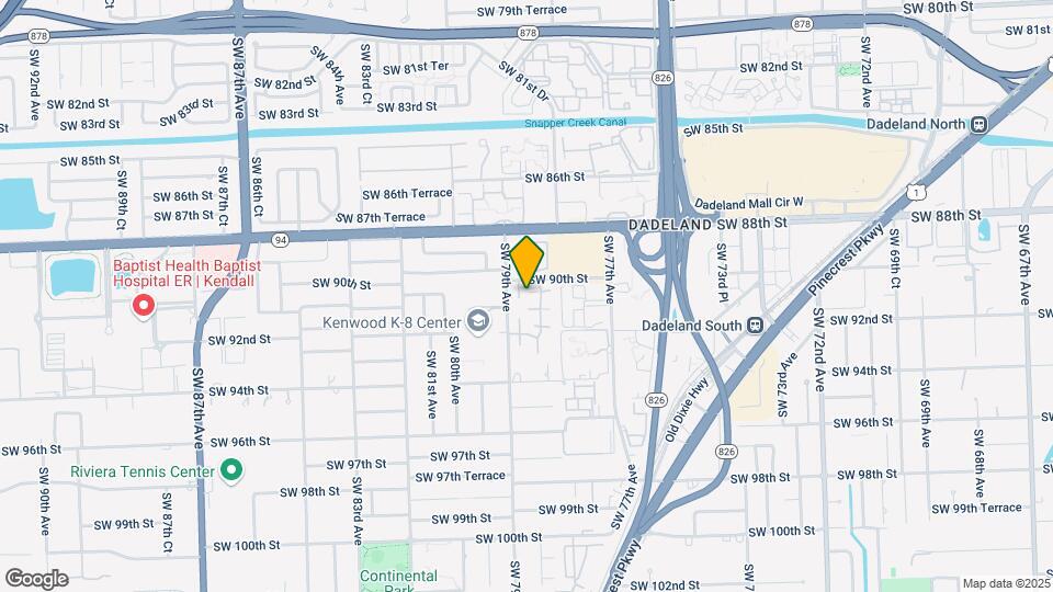 9033 SW 78th Pl Map and Location Details