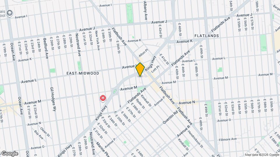 1264 Ryder St, Unit 1st Floor Map and Location Details