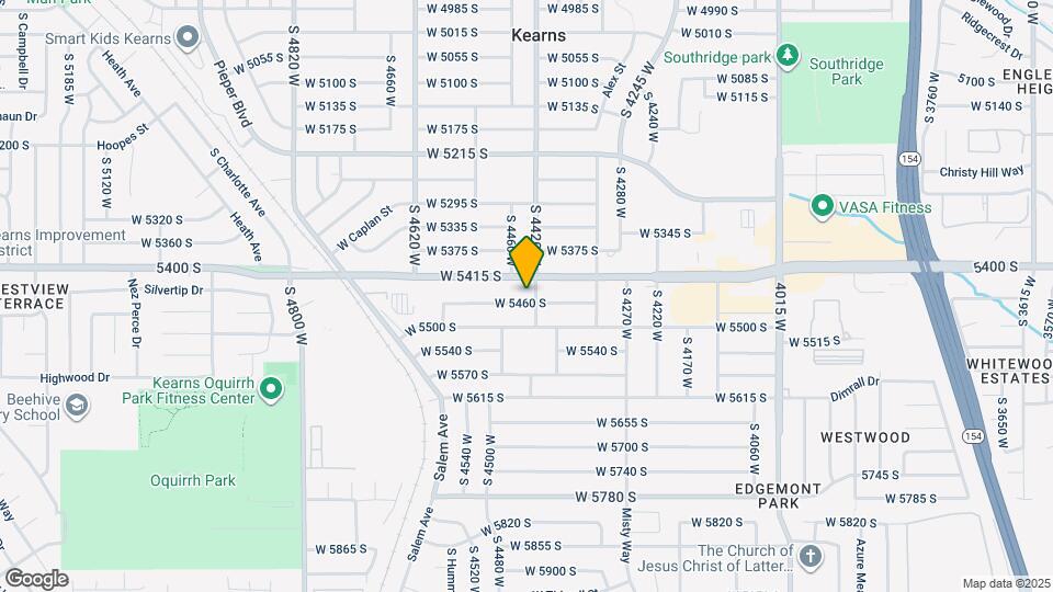 5440 S 4420 W Map and Location Details