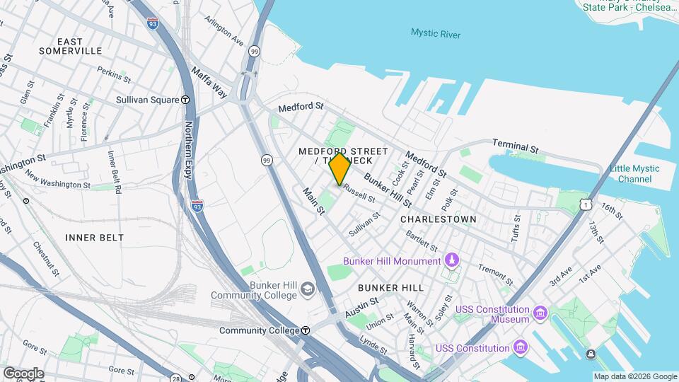 24 Eden St, Unit 22 Map and Location Details