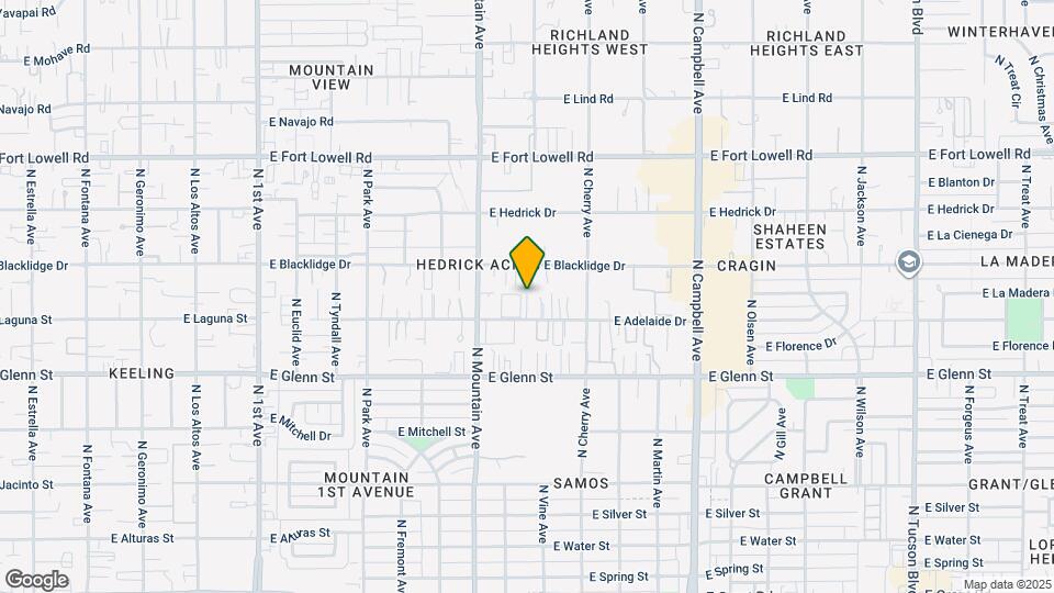 1415 E Adelaide Dr Map and Location Details