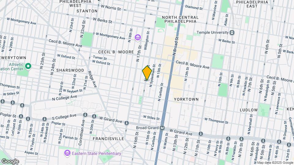 1501 N 16th St Mapa y Detalles de la Ubicación