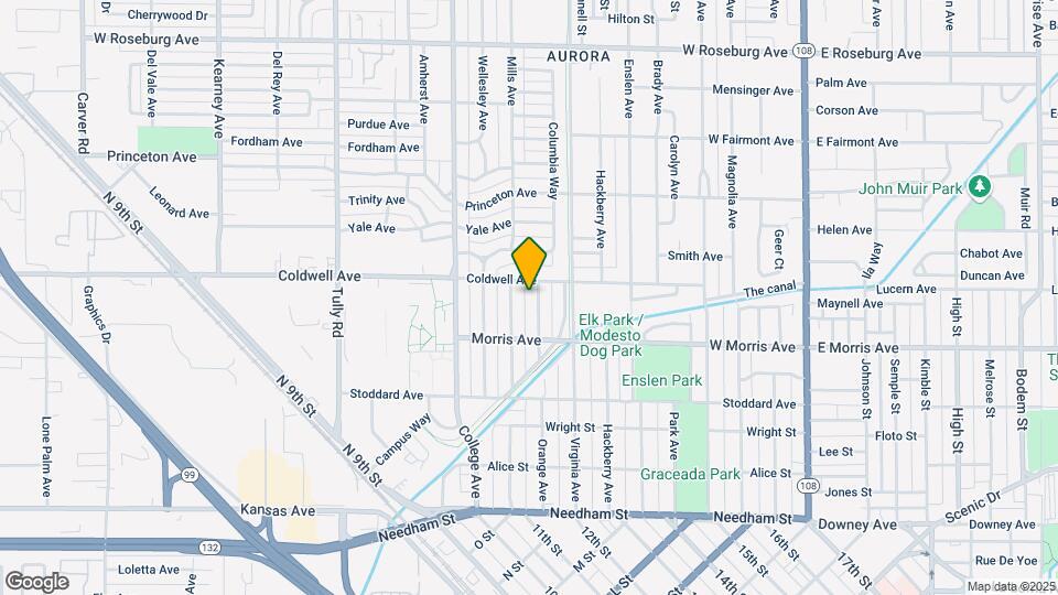 535 N Orange Ave Map and Location Details