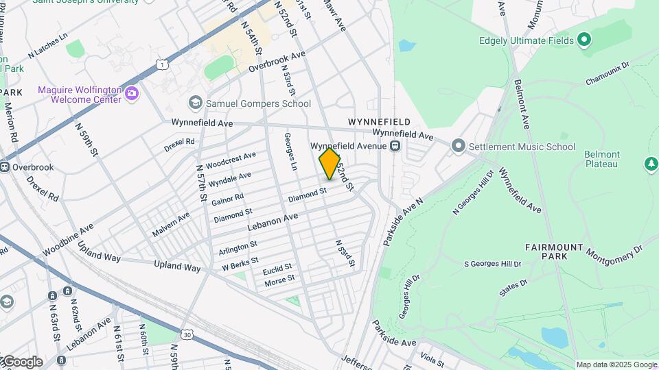 5229 West Diamond street Map and Location Details