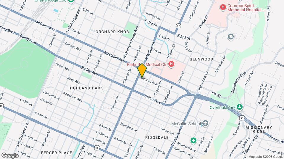 2106 Duncan Ave, Unit Unit 102 Mapa y Detalles de la Ubicación