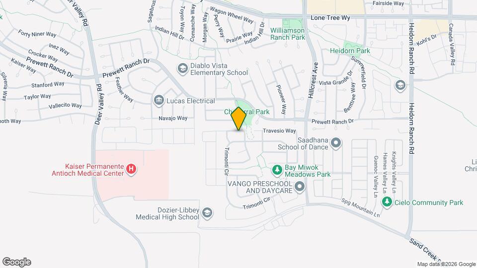 5168 Maniago Wy Map and Location Details