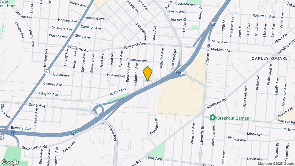 2458 Duck Creek Rd, Unit 1 Map and Location Details
